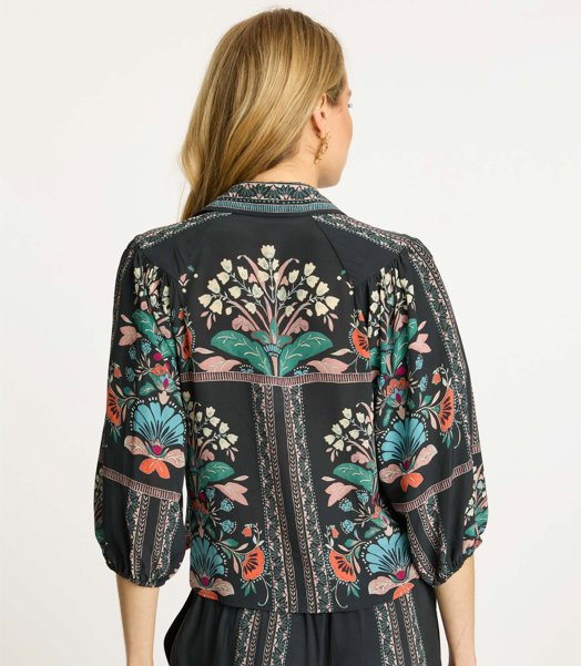 Juliette Top Twilight Bloom Tops - Button Down Caballero 