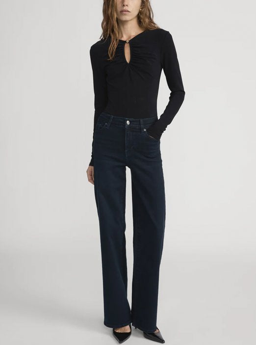 Le Slim Palazzo Century Denim - Flare & Wide Leg Frame 