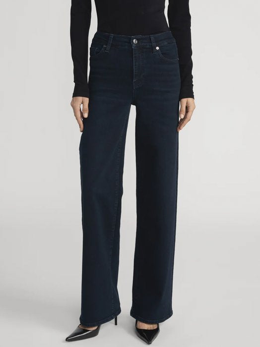 Le Slim Palazzo Century Denim - Flare & Wide Leg Frame 