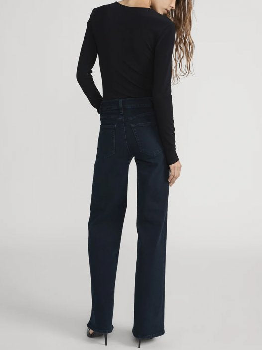 Le Slim Palazzo Century Denim - Flare & Wide Leg Frame 