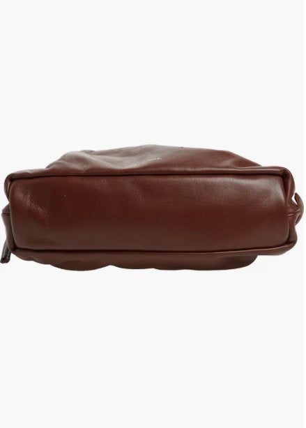 Mini Cloud Clutch Chocolate Clutch Mansur Gavriel 
