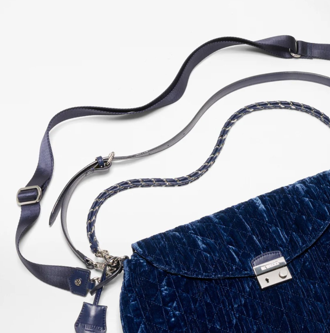 Crosby Lock Shoulder Midnight Velvet Hobo & Shoulder MZ Wallace 