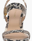 Genetta Slingback Sandal Python Sandals - Heeled Sandals Veronica Beard - Shoes 