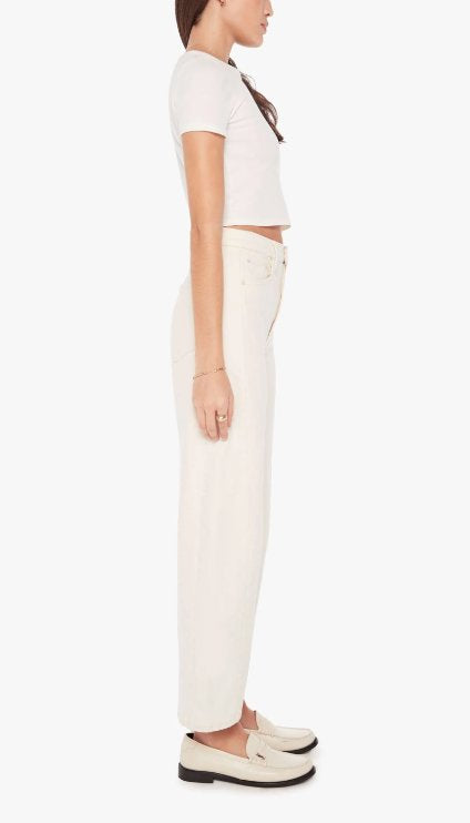 Half Pipe Ankle Act Natural Denim - Flare & Wide Leg Mother 