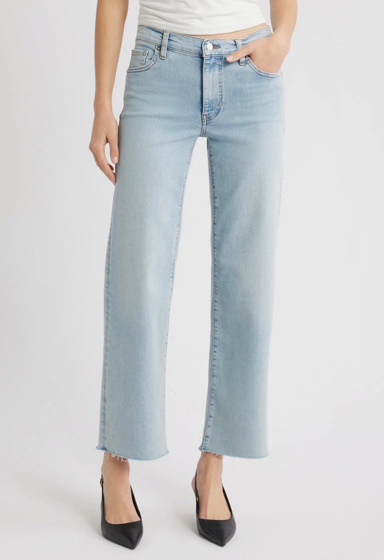 Mellow Tribute Raw Fray Denim - Straight Frame 