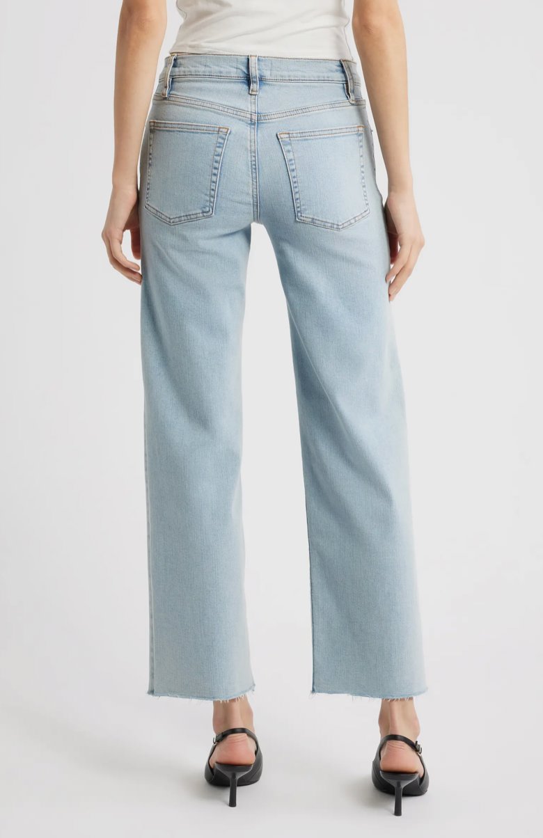 Mellow Tribute Raw Fray Denim - Straight Frame 