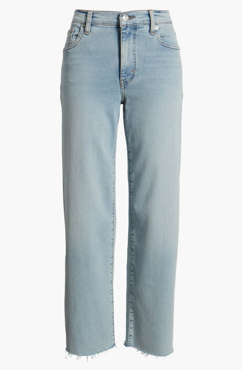 Mellow Tribute Raw Fray Denim - Straight Frame 