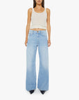 The Lemon Twist Sneak Munchies Denim - Flare & Wide Leg Mother 