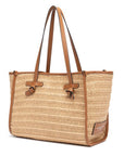 Medium Marcella Raffia Natural Tote & Satchel Gianni Chiarini 