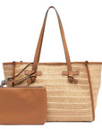 Medium Marcella Raffia Natural Tote & Satchel Gianni Chiarini 
