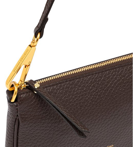 Brooke Leather Bag Black Hobo & Shoulder Gianni Chiarini 