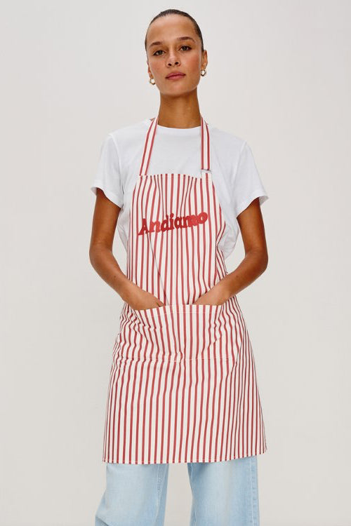 Giadzy X Rails Andiamo Apron Ravello Stripe Home Decor - Tabletop Rails 