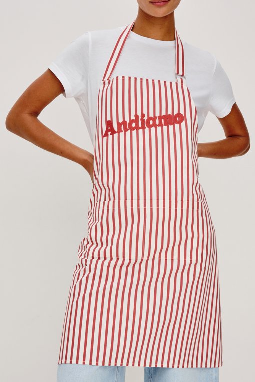 Giadzy X Rails Andiamo Apron Ravello Stripe Home Decor - Tabletop Rails 