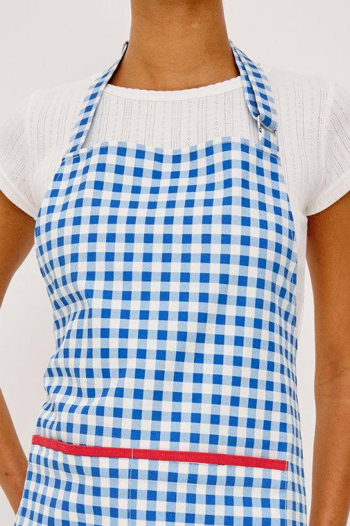 Giadzy X Rails Cucina Apron Gingham Tomatoes Home Decor - Tabletop Rails 