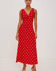 Giadzy X Rails Terena Dress Red Dresses - Midi Rails 