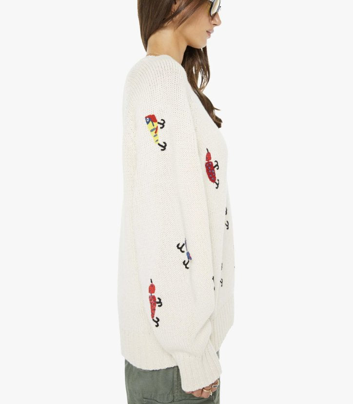 The Raglan Pullover Catch of the Day Sweater - Crewneck Mother 