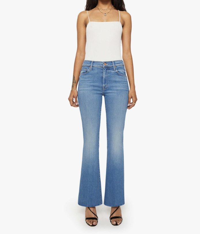 Lil Weekender Piece by Peice Denim - Flare & Wide Leg Mother 