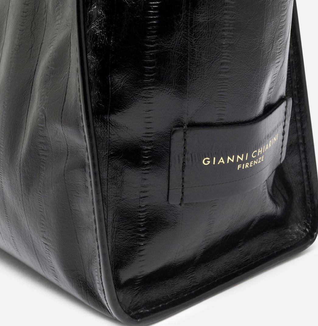 Large Marcella Luxury Nero Tote & Satchel Gianni Chiarini 