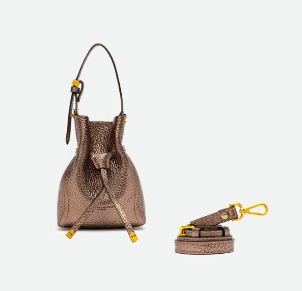 Mini Sienna Moon Leather Crossbody Gianni Chiarini 