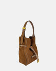 Mini Sienna Cognac Suede Crossbody Gianni Chiarini 