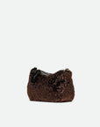 Nora Pouch Bronzo Clutch Gianni Chiarini 