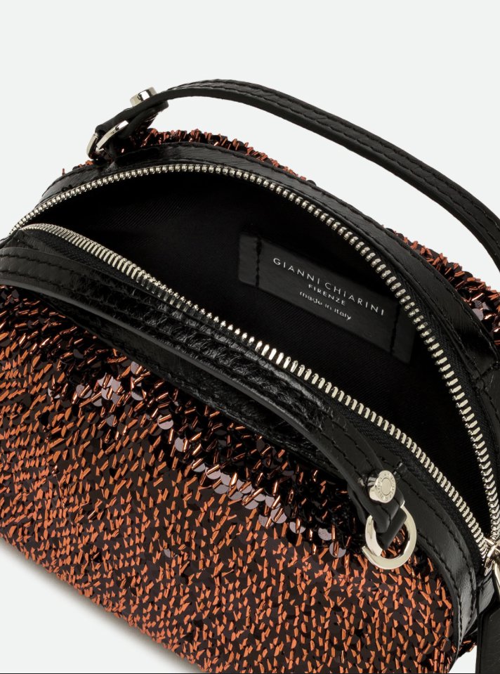 Alifa Bronzo Clutch Gianni Chiarini 