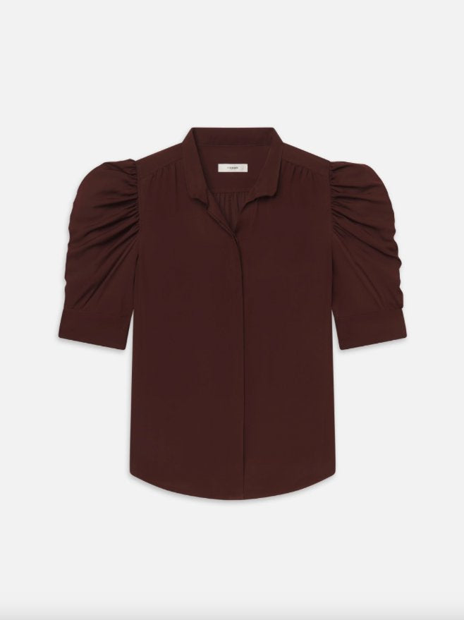 The Gillian Top Currant Tops - Blouses Frame 