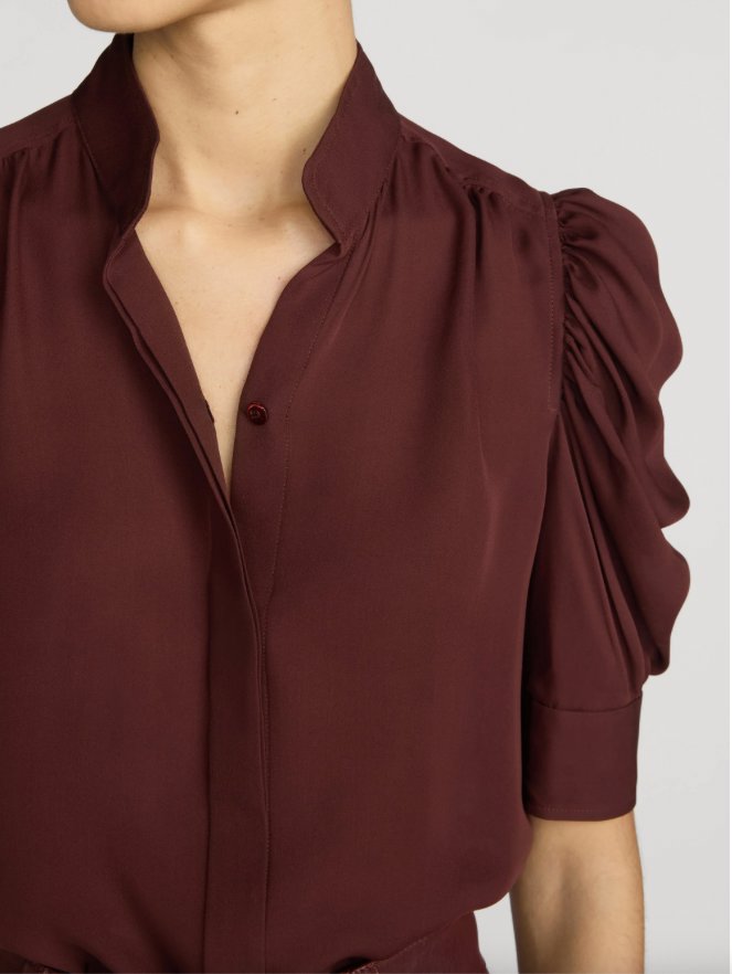 The Gillian Top Currant Tops - Blouses Frame 
