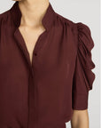The Gillian Top Currant Tops - Blouses Frame 