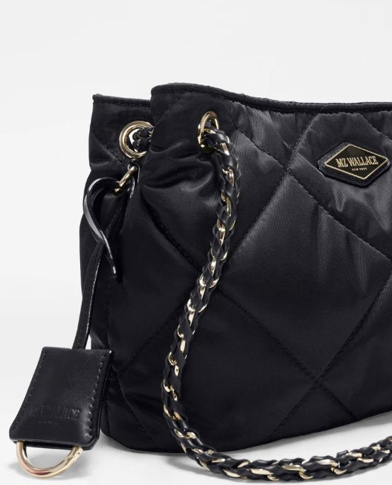 Small Frankie Tote Black Tote &amp; Satchel MZ Wallace 