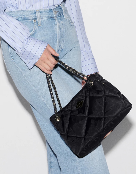 Small Frankie Tote Black