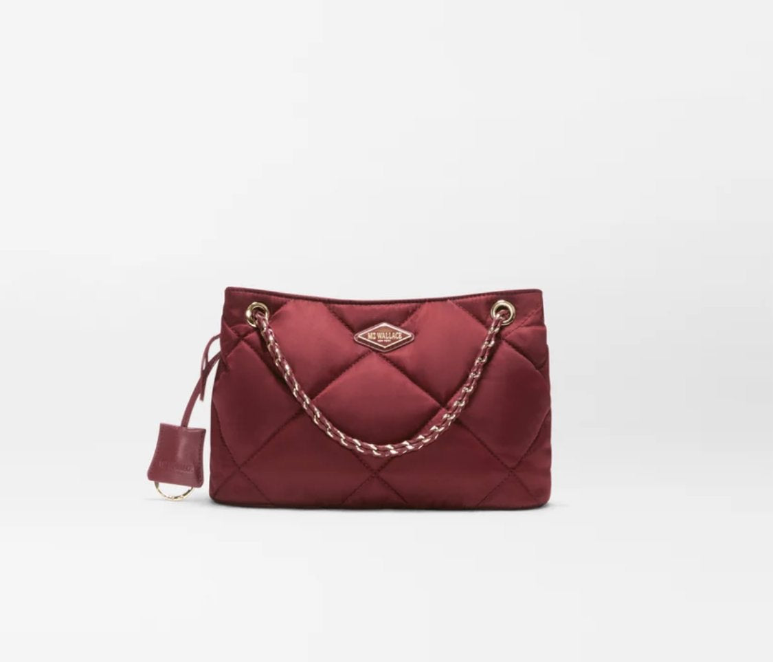 Small Frankie Tote Claret Tote & Satchel MZ Wallace 
