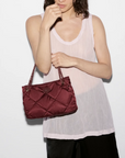 Small Frankie Tote Claret