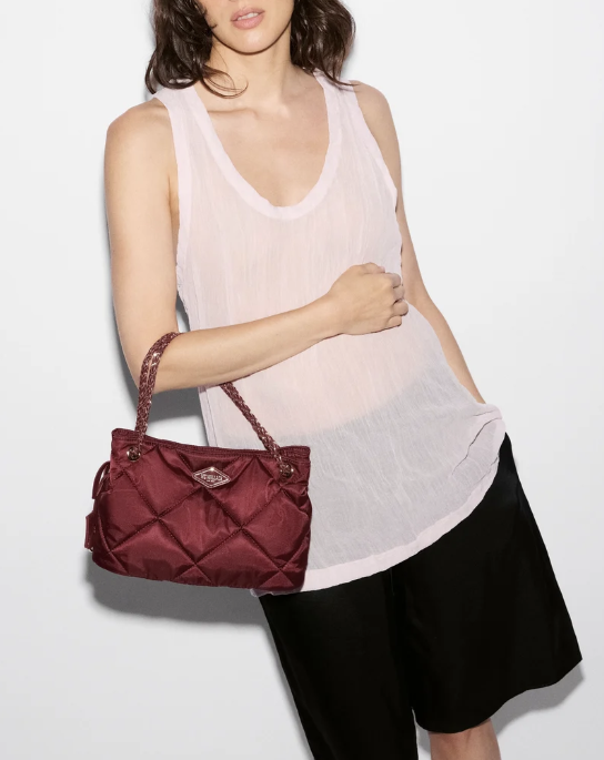 Small Frankie Tote Claret