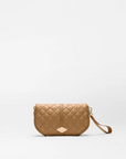 Small Astor Convertible Clutch Cognac