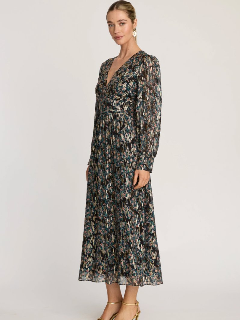 Perle Dress Floral Burnout Dresses - Maxi Caballero 