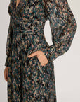 Perle Dress Floral Burnout Dresses - Maxi Caballero 