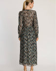 Perle Dress Floral Burnout Dresses - Maxi Caballero 