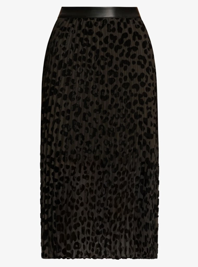 Mia Skirt Flocked Dot Skirts - Midi Caballero 