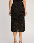 Mia Skirt Flocked Dot Skirts - Midi Caballero 