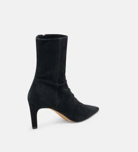 Fernly Onyx Suede Boots - Booties Dolce Vita 