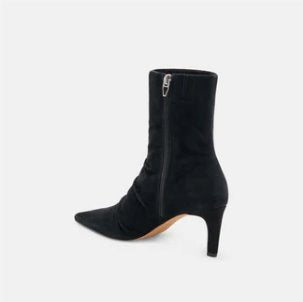 Fernly Onyx Suede Boots - Booties Dolce Vita 