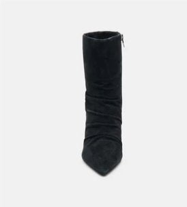 Fernly Onyx Suede Boots - Booties Dolce Vita 