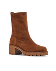 Wanda Boot Toffee Soft Suede Boots - Booties Paul Green 