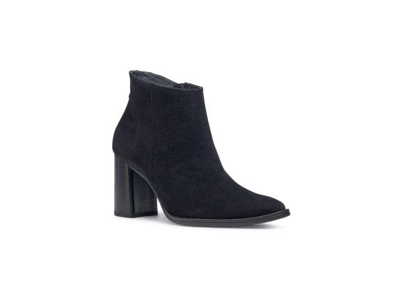 Winn Boot Black Soft Suede Boots - Booties Paul Green 