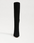 Sylvia Knee High Boot Black Suede