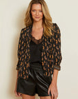 Kinsley Blazer Moderne Geo/Stamped Leopard Jackets - Blazers Caballero 