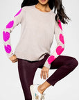 Heart Stealer Birch Sweater - Crewneck Lisa Todd 