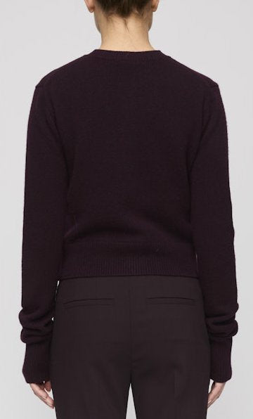 Skyler Cashmere Cardigan Deep Plum Sweater - Cardigans A.L.C 