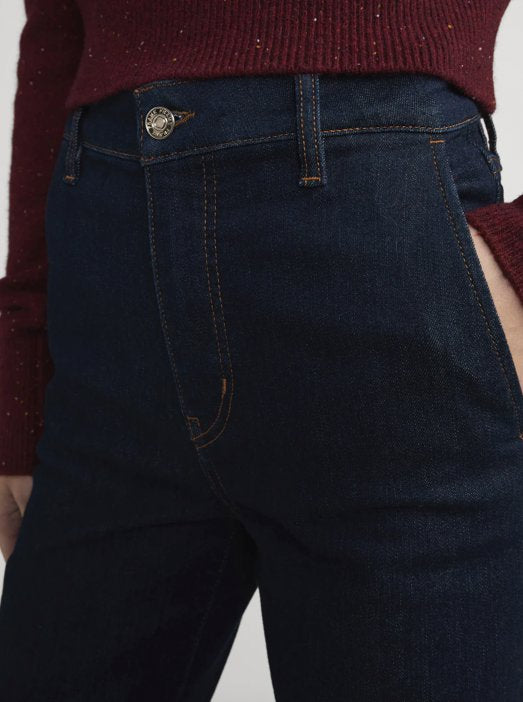 The Straight Trouser Rinse Denim - Straight Frame 